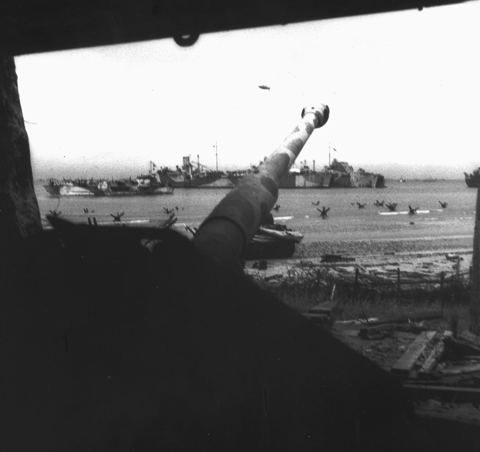 Juno Beach. World War II