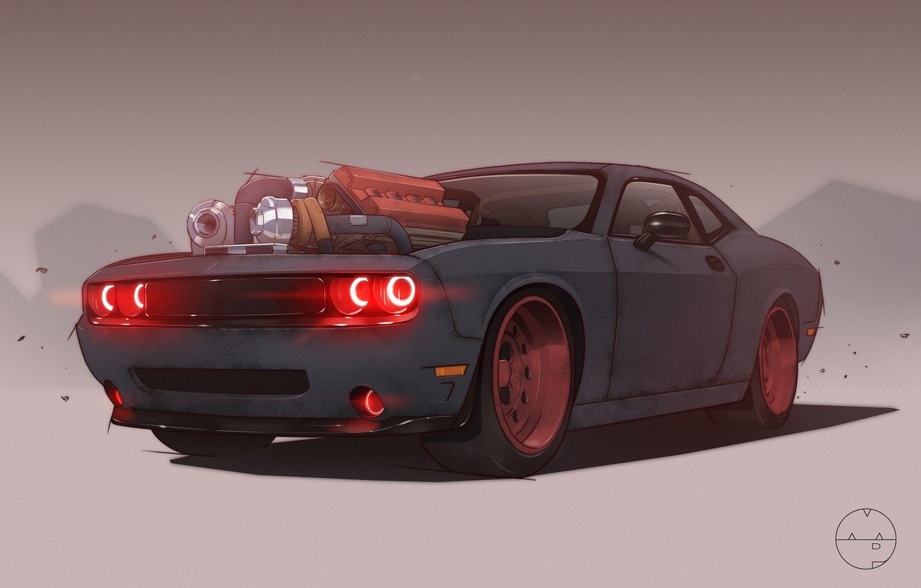 Dodge Challenger Demon Wallpapers Wallpaper Cave