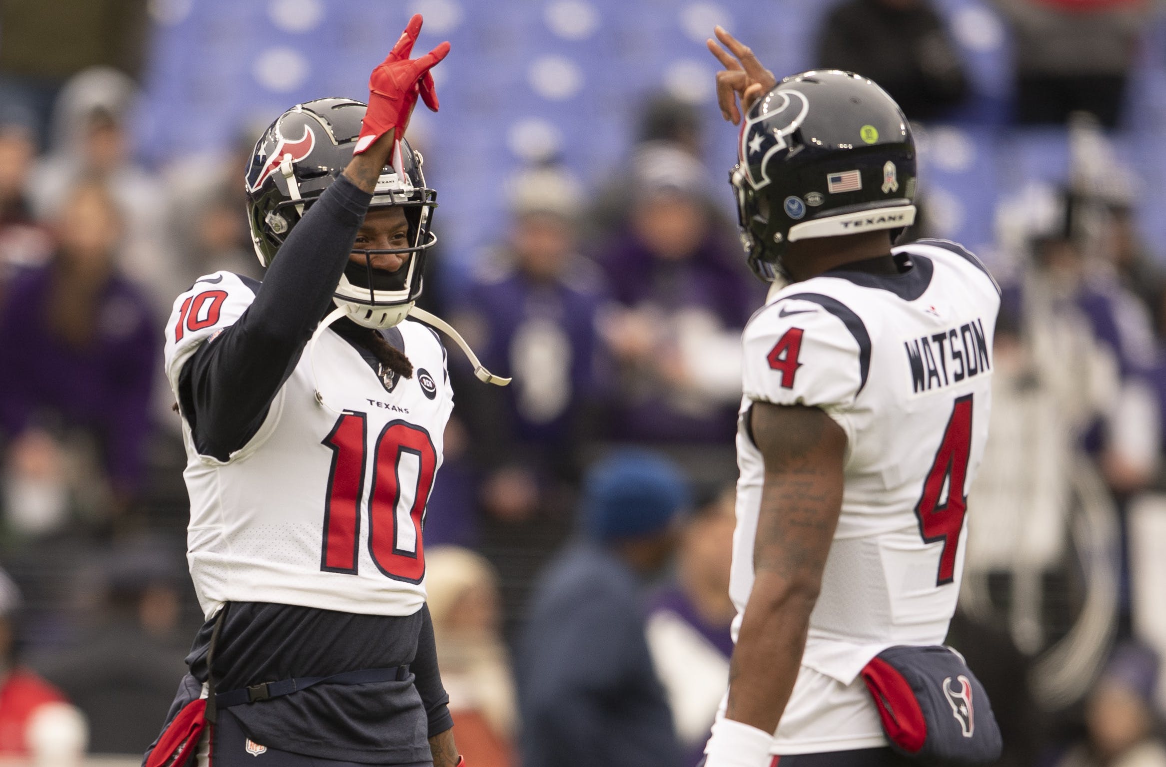 Deshaun Watson found out of the DeAndre Hopkins trade after his