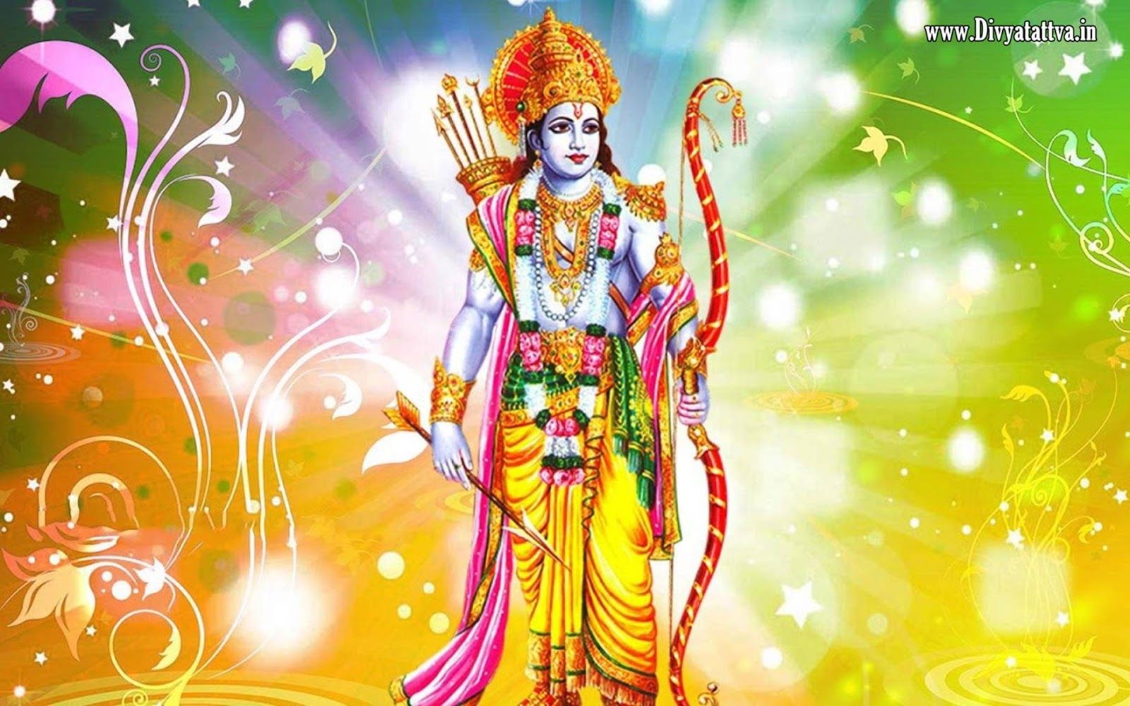 Lord Rama HD Wallpaper Hindu Gods Free Background Full Size Image