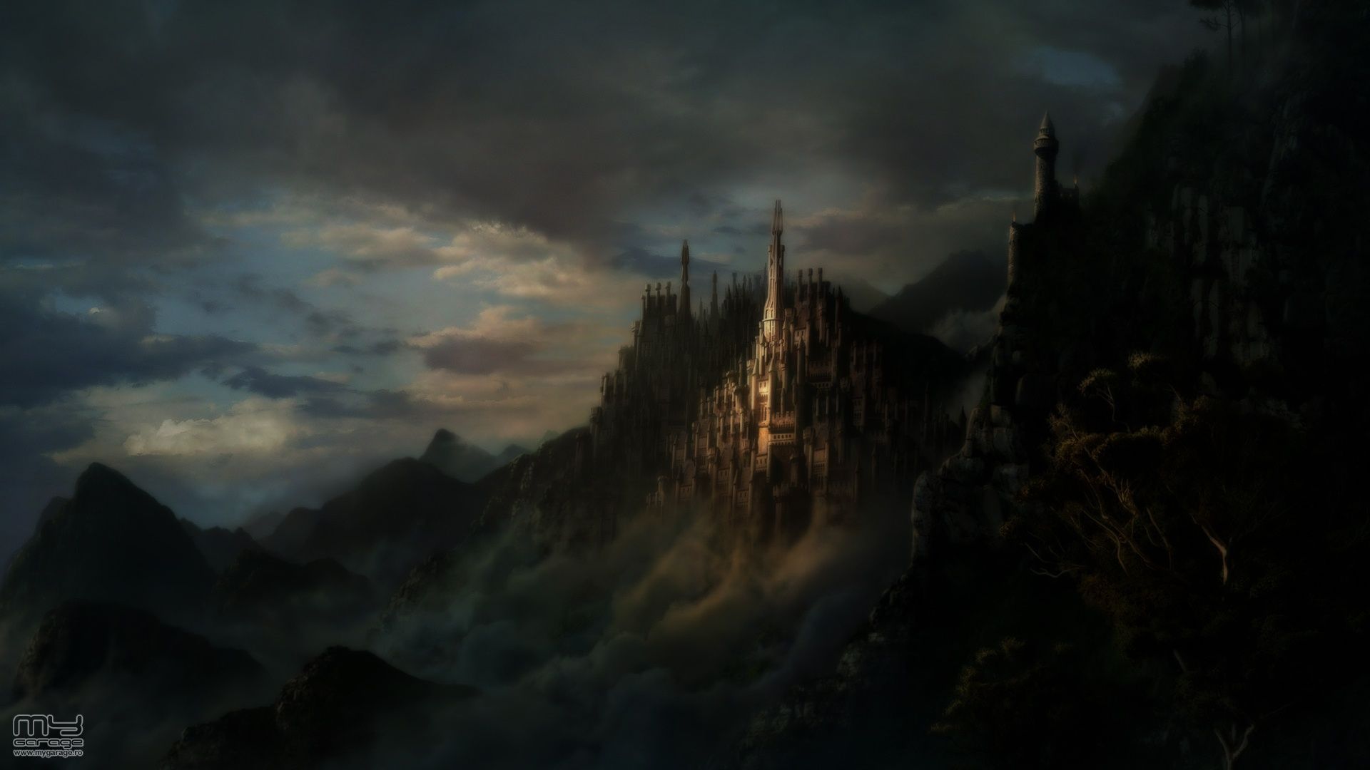 Real Dark Castle Background, HD Wallpaper & background Download