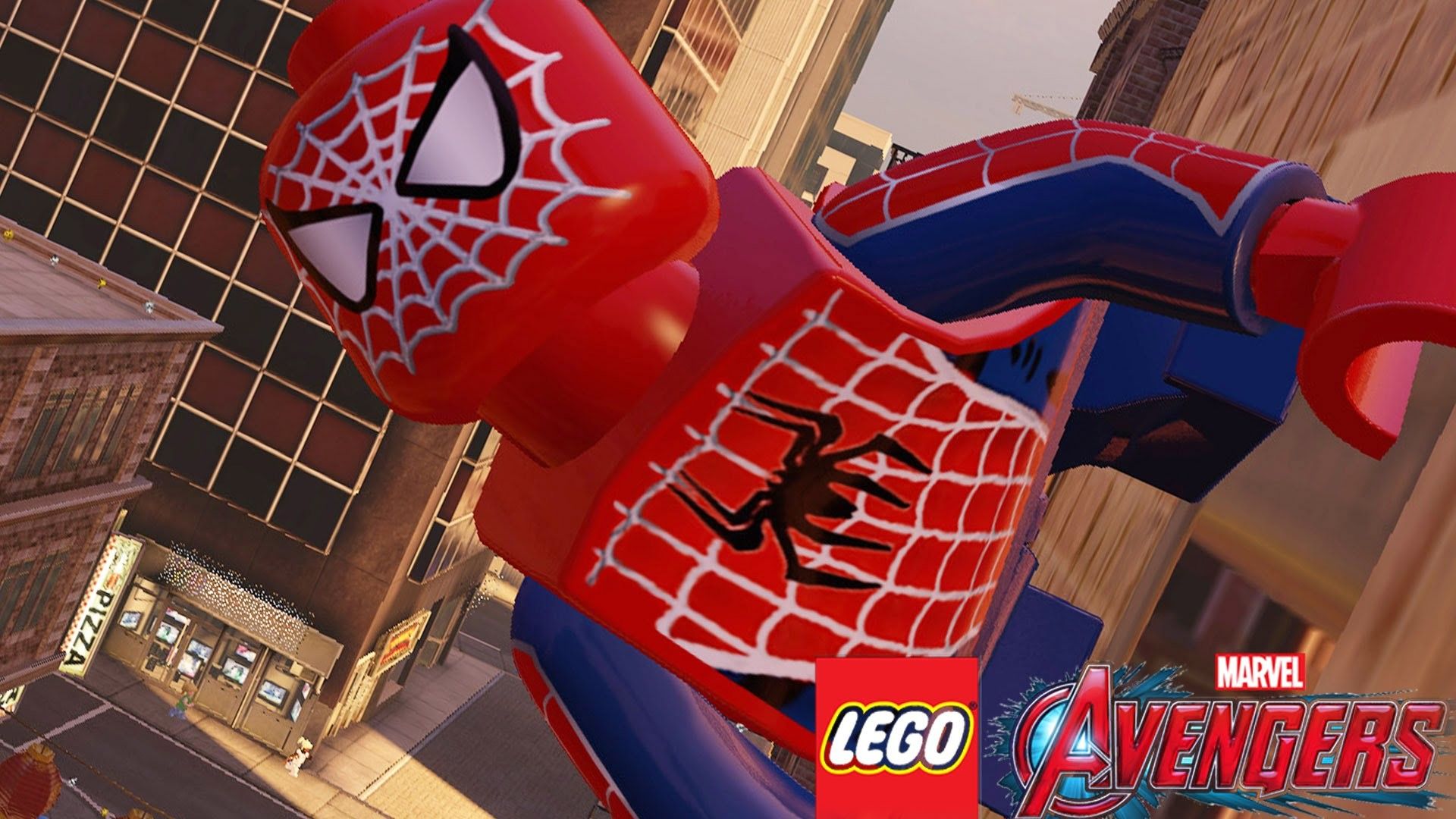 Lego Spiderman Wallpaper