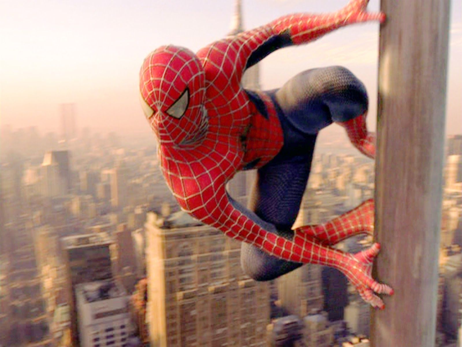 SPIDERMAN: the movie spider man directed by sam raimi seen here