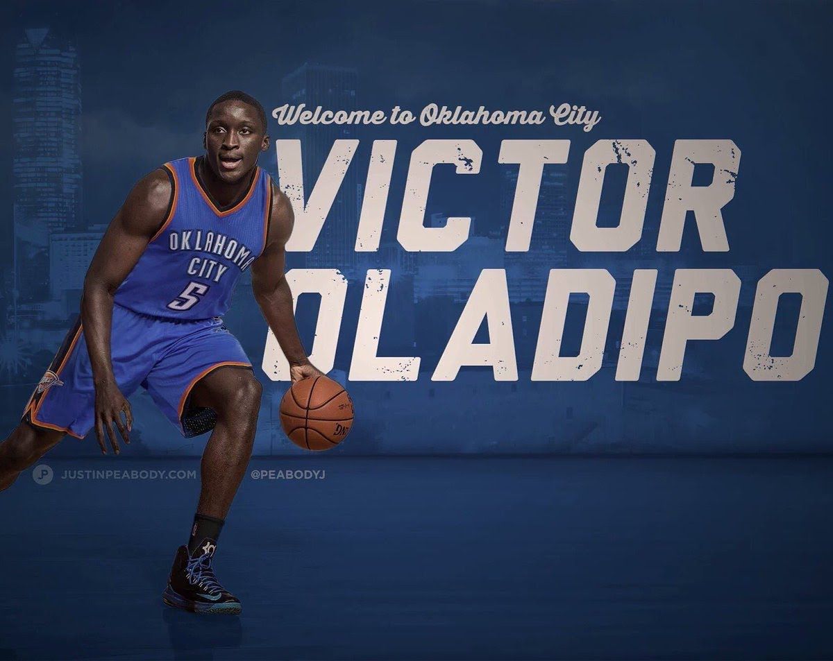 Free download Victor Oladipo Welcome to the Thunder [1200x953]