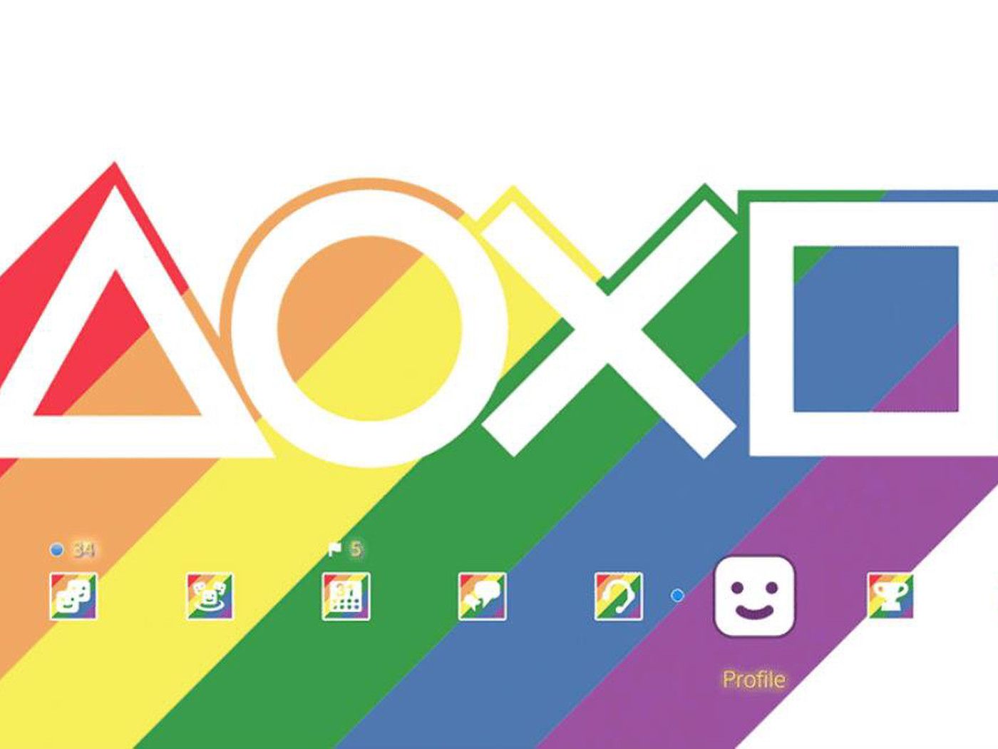 A free PS4 theme celebrates LGBT Pride Month 2018
