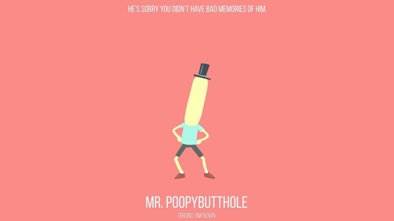 Rick And Morty Minimalist Wallpapers - Wallpaper Cave