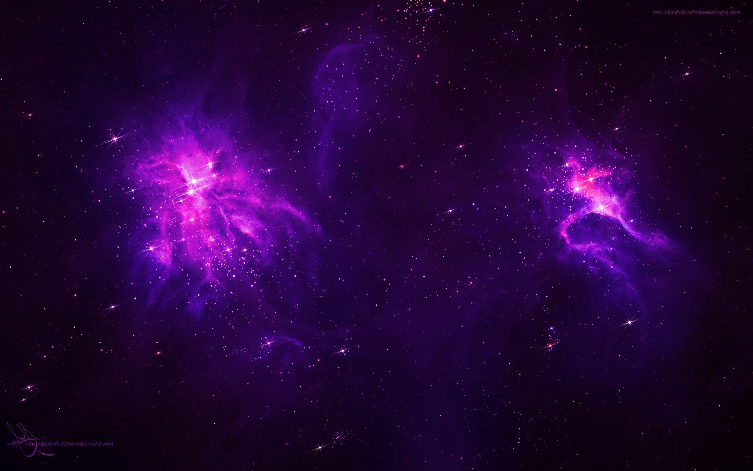 TylerCreatesWorlds, Space, Galaxy, Stars, Purple Wallpapers HD.
