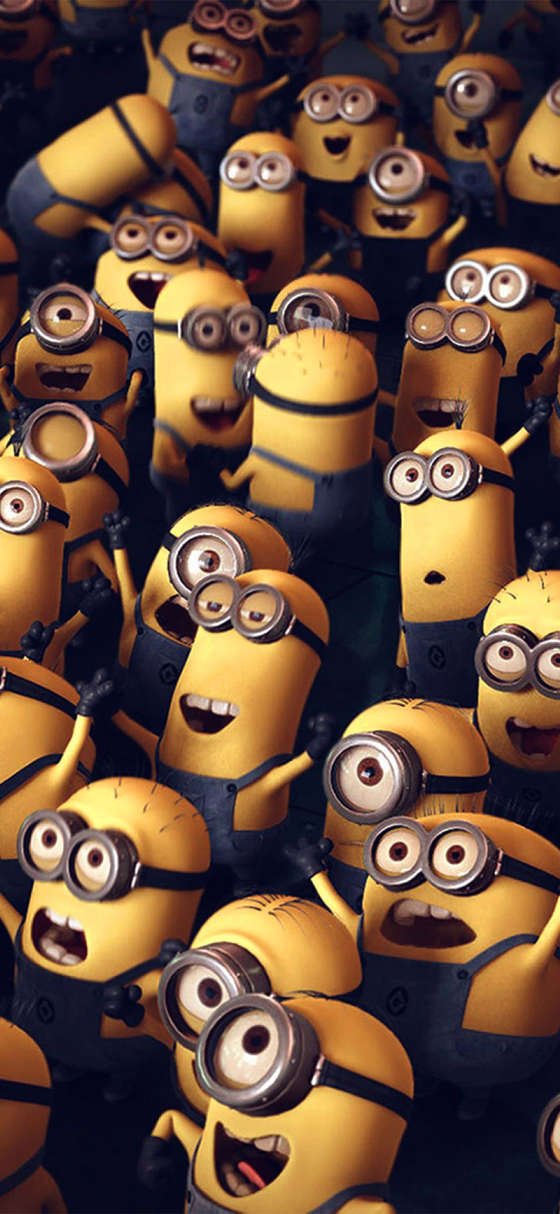 Minions Despicable Me Cute Yellow Art Illustration