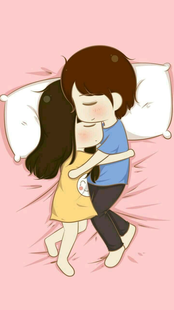 dreaming my dreams of you. Cute couple cartoon, Cartoons love