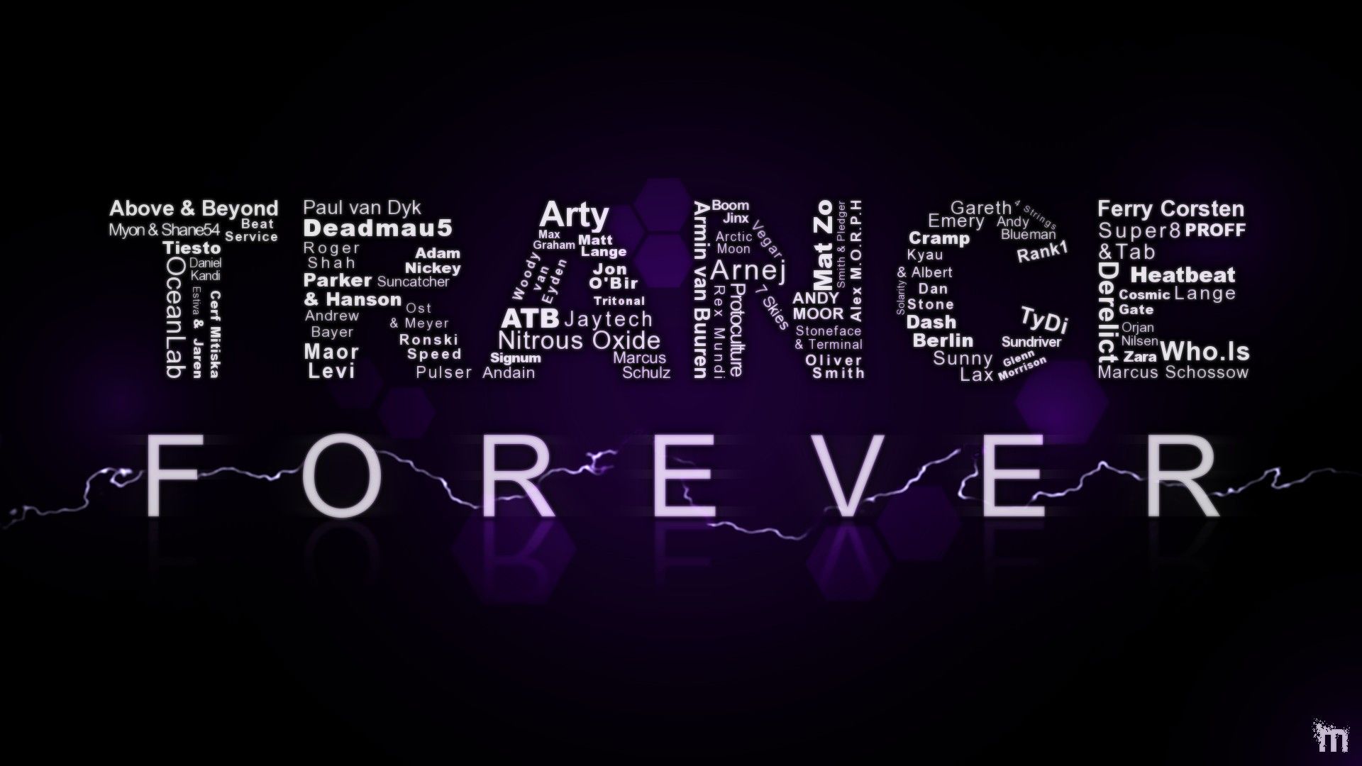 typography, Music, Trance Wallpaper HD / Desktop and Mobile