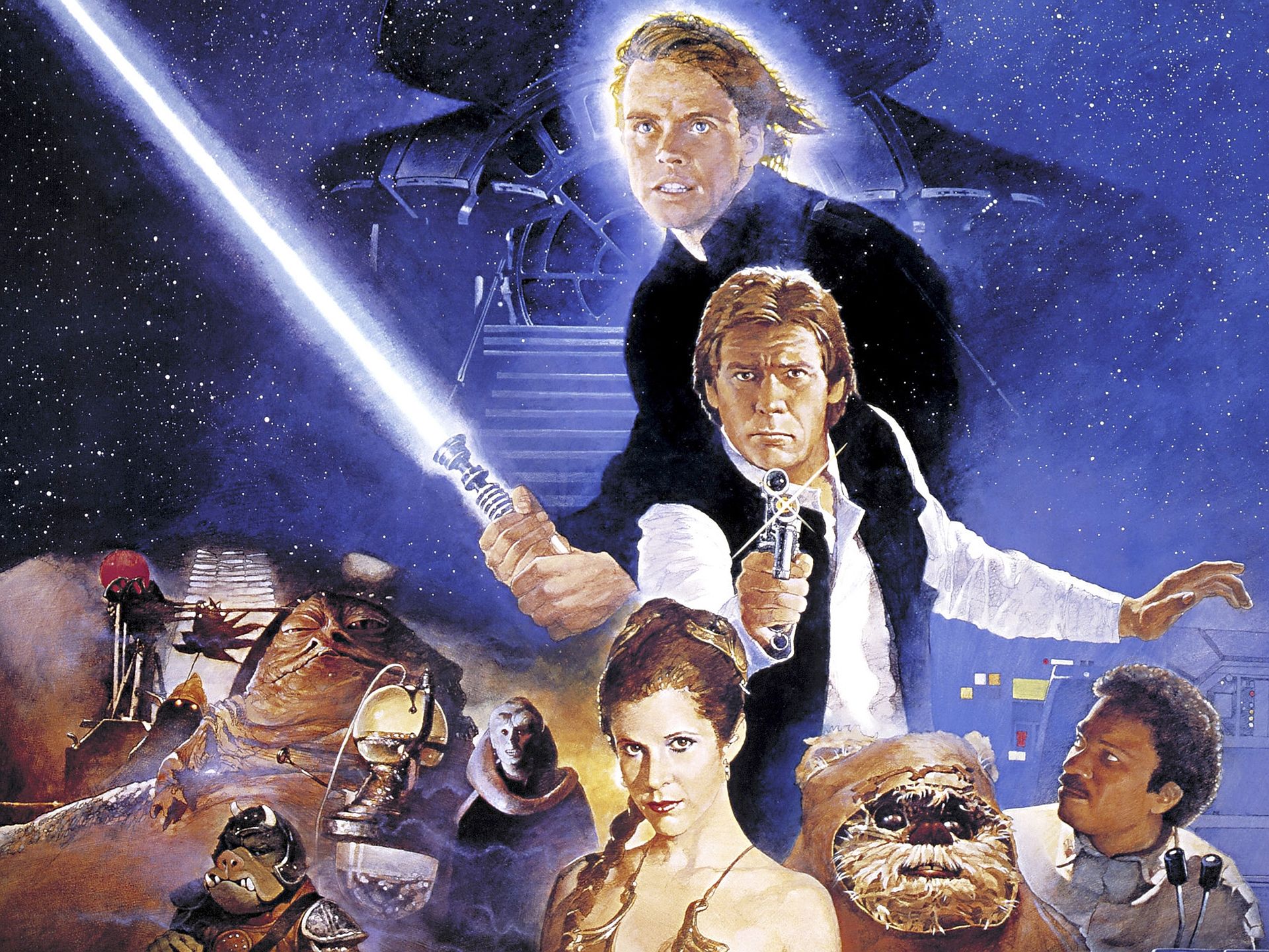 Star Wars Return Of The Jedi Wallpapers Wallpaper Cave