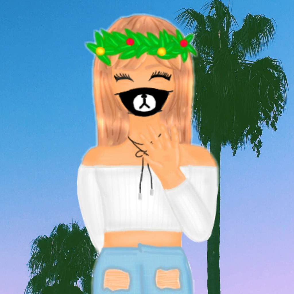 Cute Roblox Girl Drawing