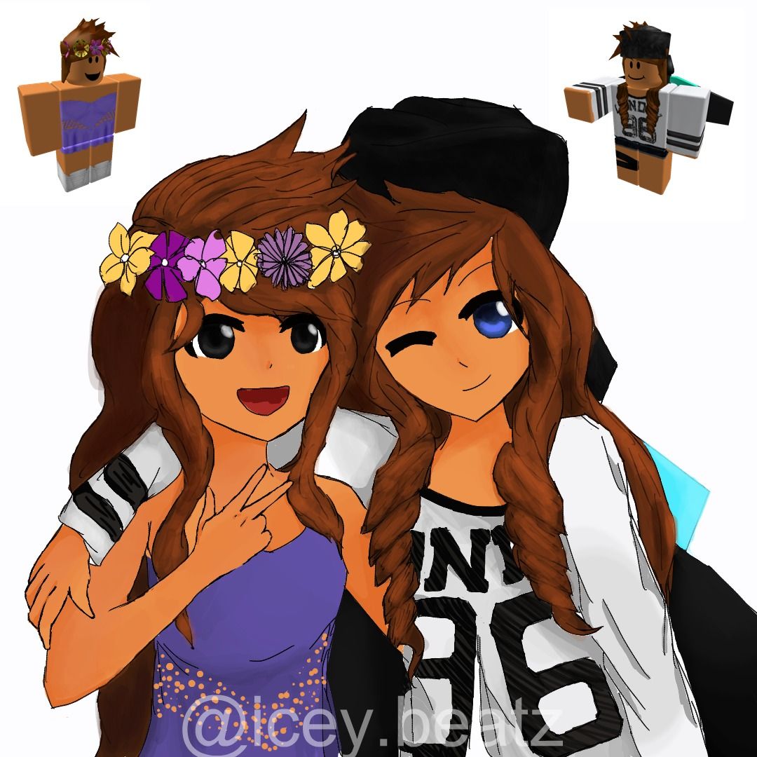 Cute Anime Roblox Drawings