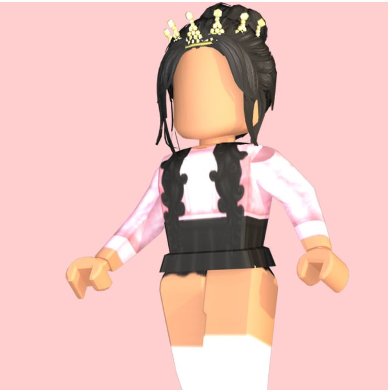 Pretty Peach Aesthetic Aesthetic Roblox Characters Girl