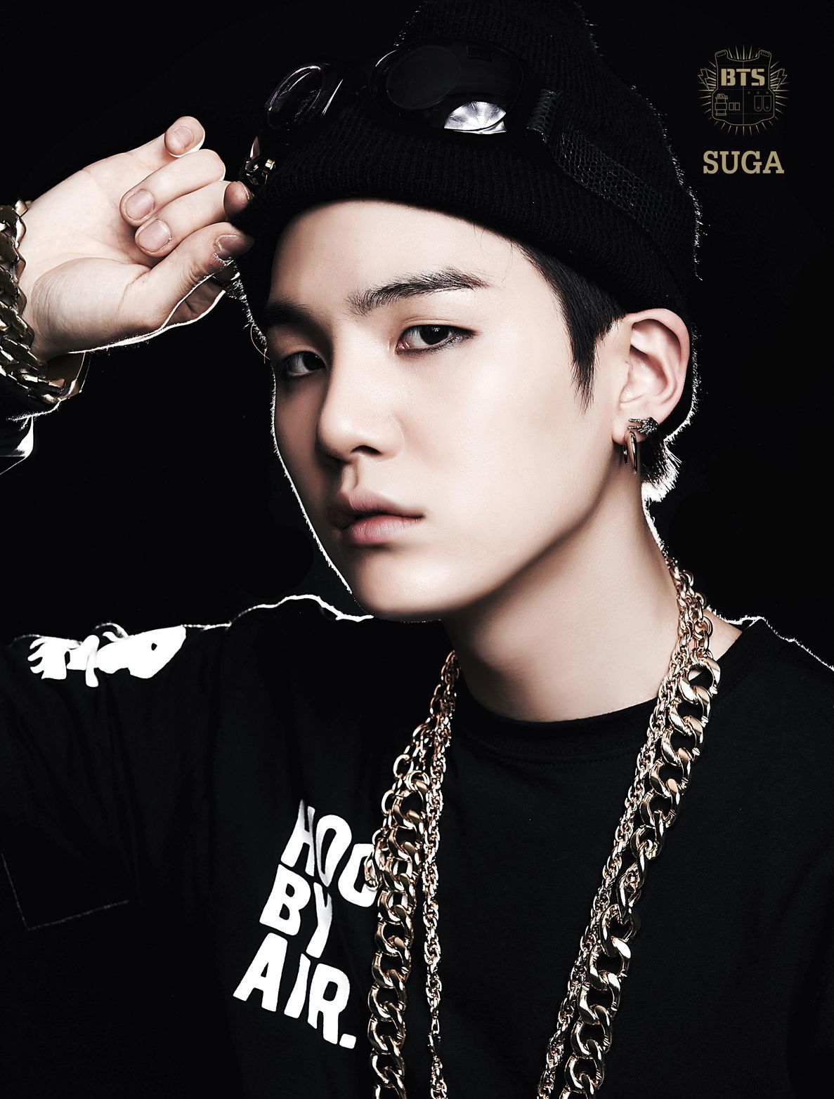 BTS's 1st Album photo shoot, 2 Cool 4 Skool, 2013. (Suga)
