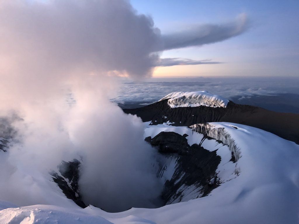Climbing My Second Volcano In Ecuador