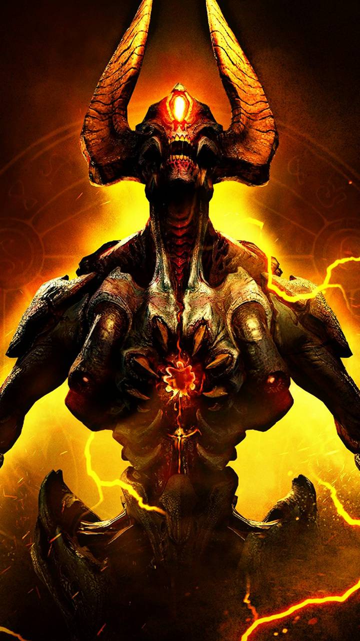 Doom eternal demon 2 wallpaper