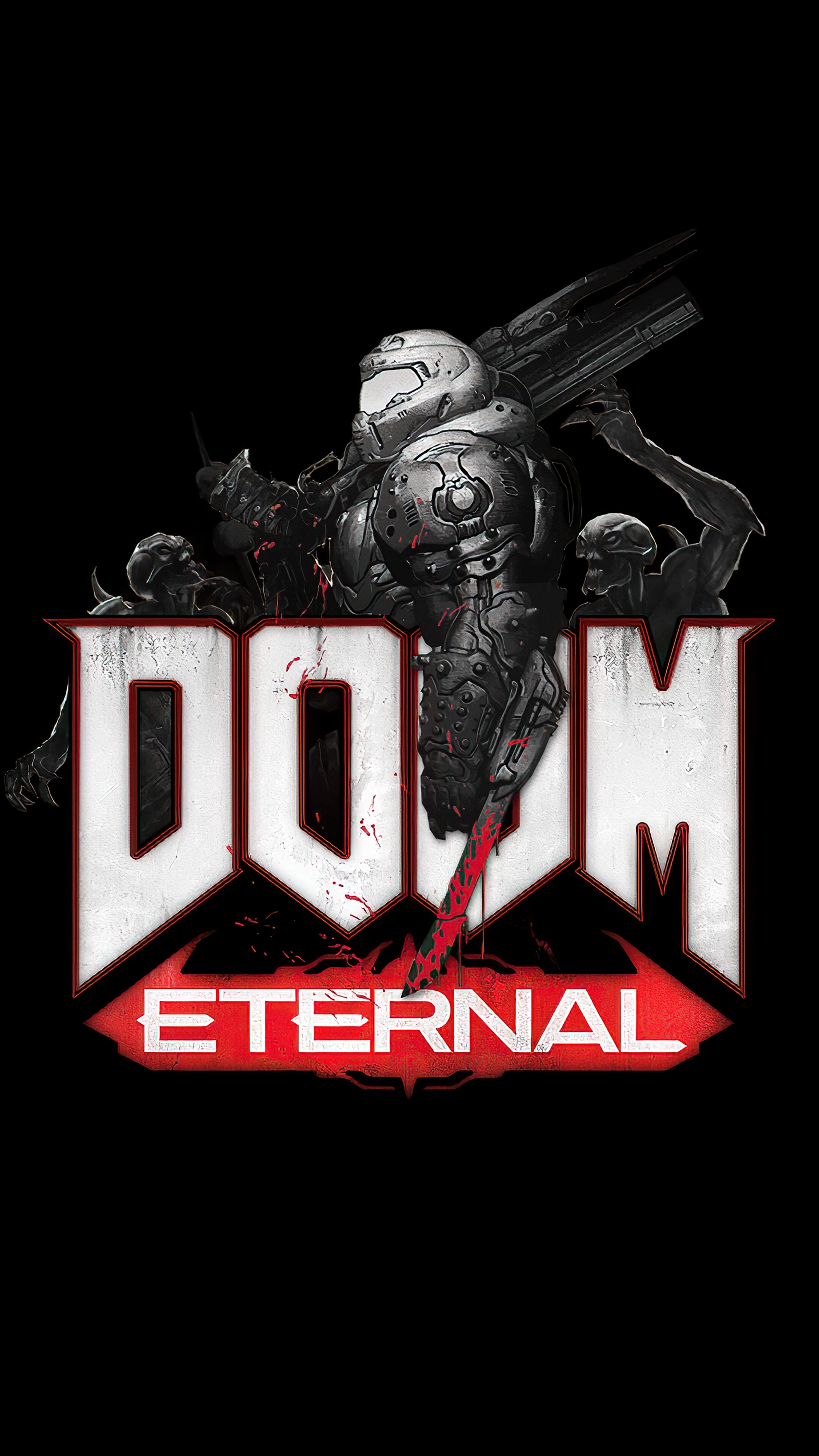 DOOM Eternal, Doomguy, 4K iPhone 6s, 6 HD Wallpaper