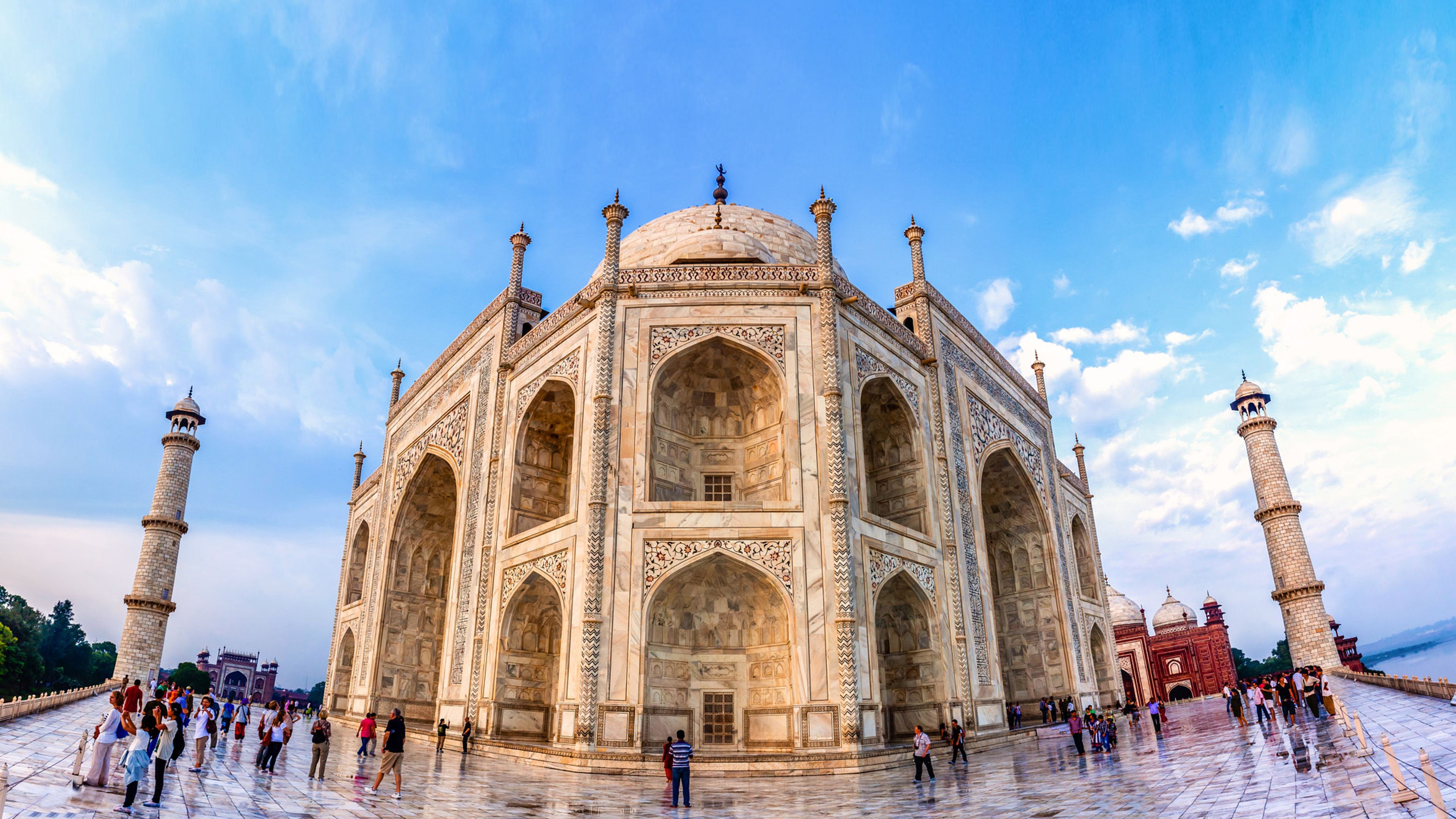 Taj Mahal Agra India 4k Ultra HD Desktop Wallpaper For Computers
