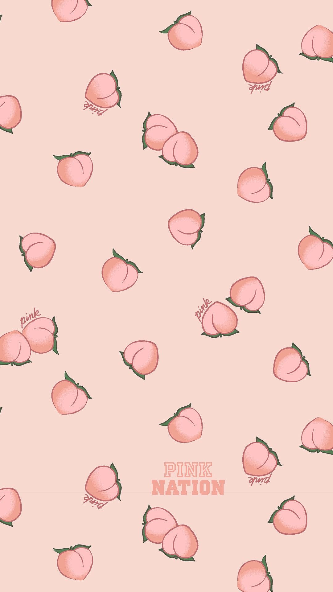 iPhone Wallpaper. Pink wallpaper iphone, Peach wallpaper, Vs pink