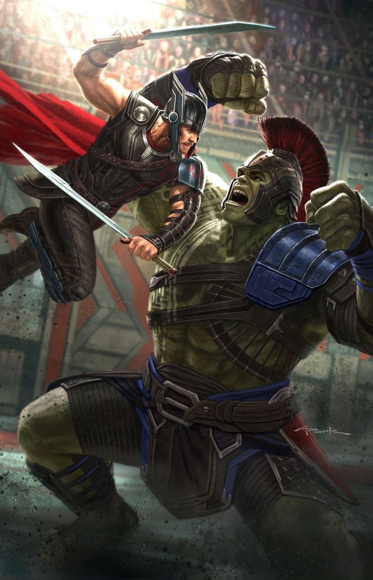 Thor Vs Hulk Ragnarok Wallpaper 1080p. Hulk vs thor, Hulk marvel