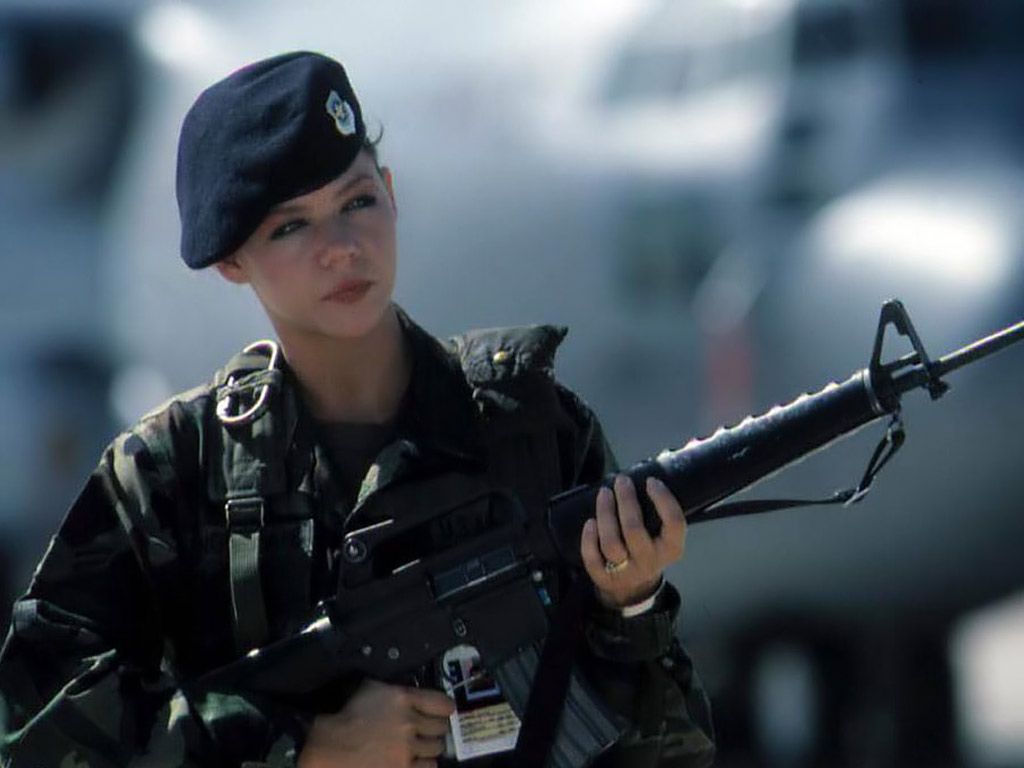 Military Women Wallpaper Free Military Women Background