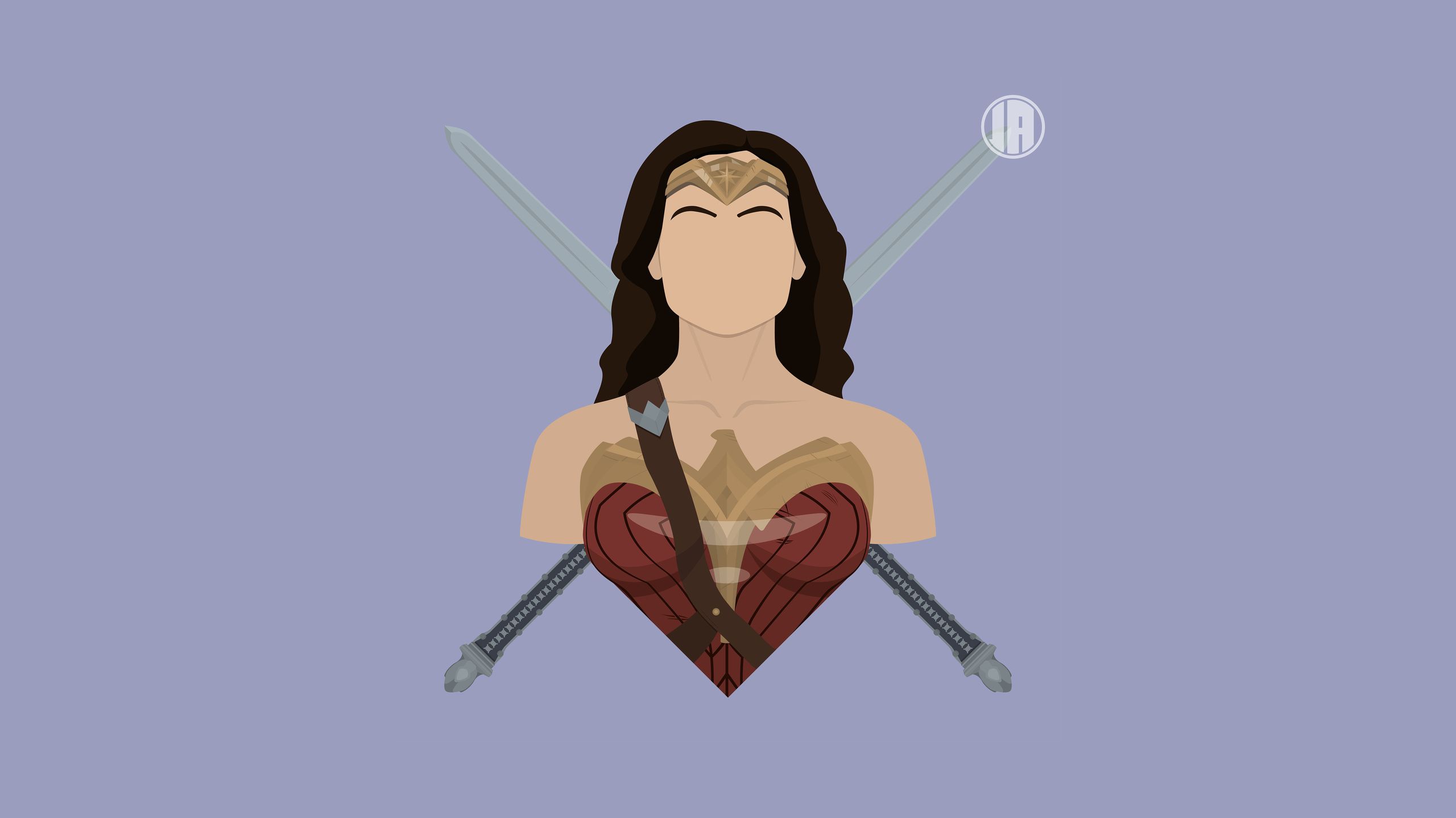 Wonder Woman Minimalism 8k 1440P Resolution HD 4k