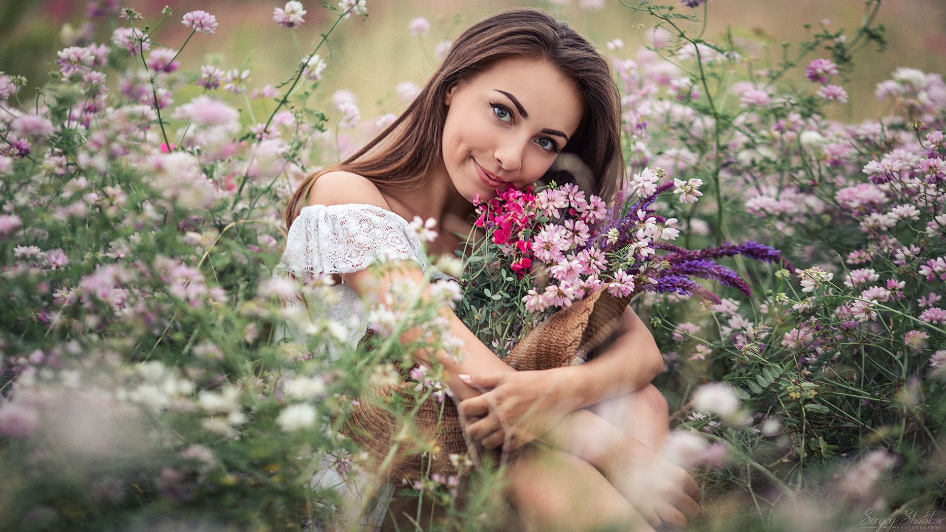 px, #women, #smiling, #plants, #model, #Sergey