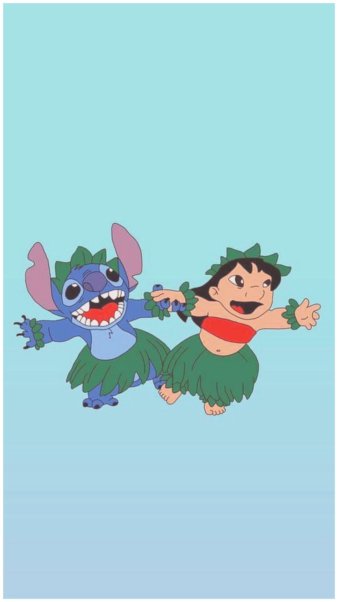 Disney iPhone Wallpaper Stitch And Stitch Dancing Png