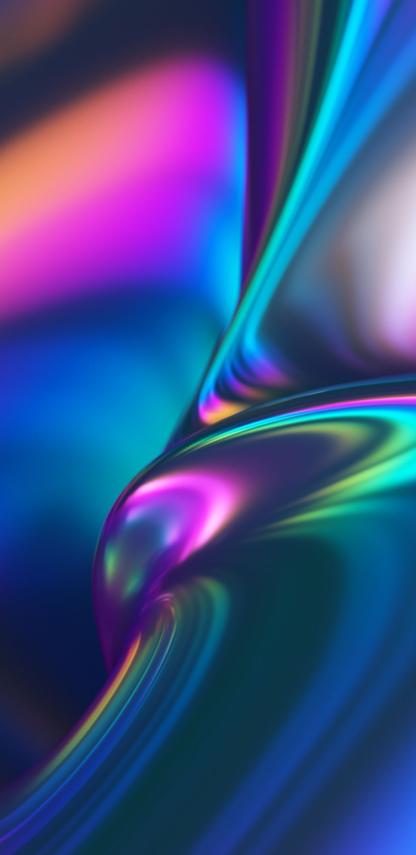 Download 1440x2960 wallpaper rainbow, colors, colorful, prism