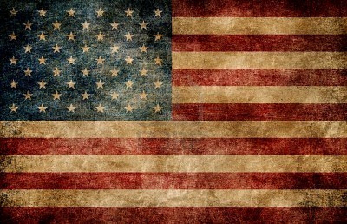 Rustic American Flag Desktop Wallpaper Free Rustic American
