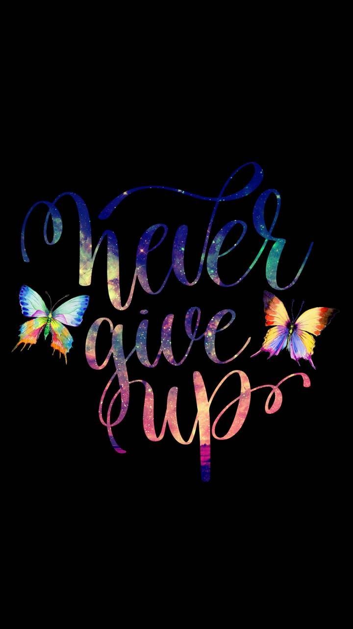 Download Never Give Up Wallpaper