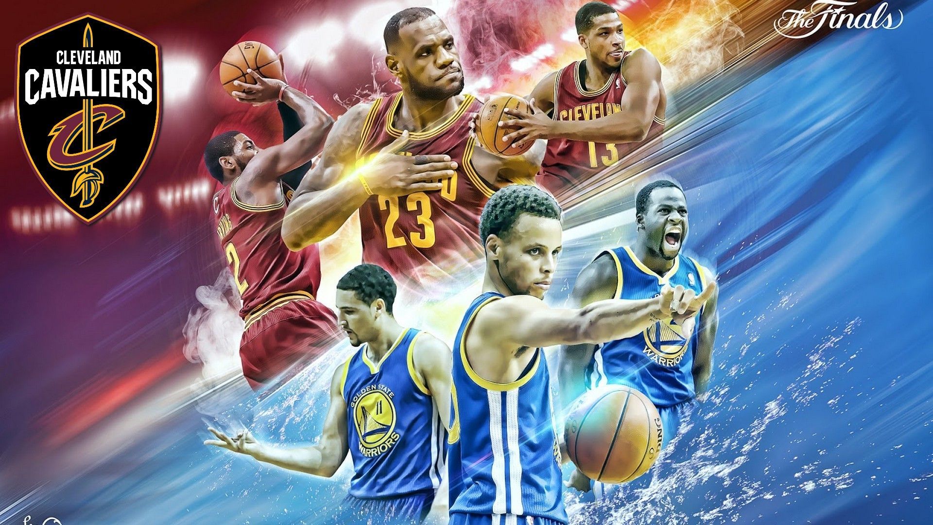 Big 3 Cleveland Cavaliers Wallpaper. Nba wallpaper, Lebron james