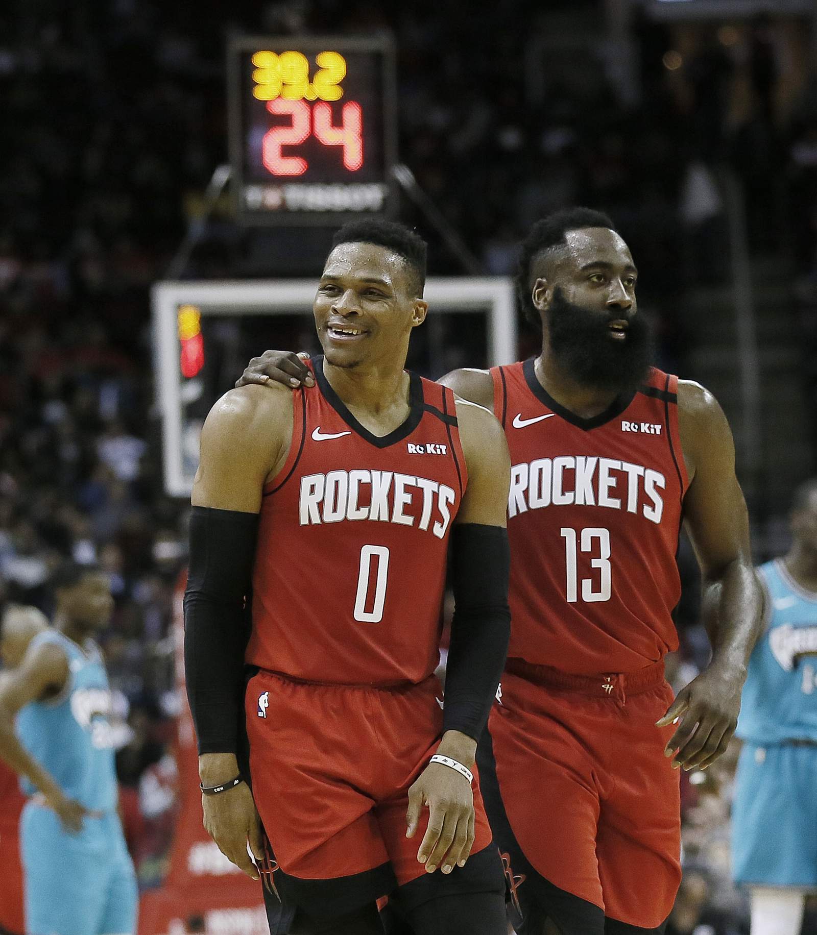 Westbrook Scores 33 As Rockets Rout Grizzlies 140 112