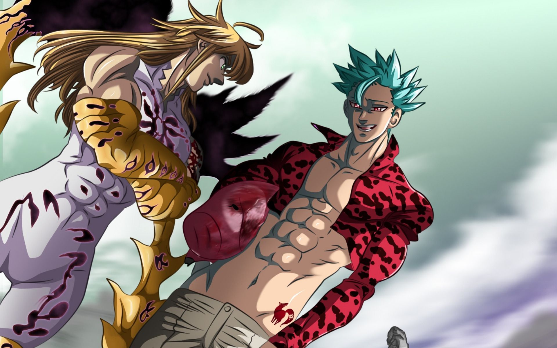 Wallpapers of Ban, Demon King, Hawk, Meliodas backgrounds & HD image.