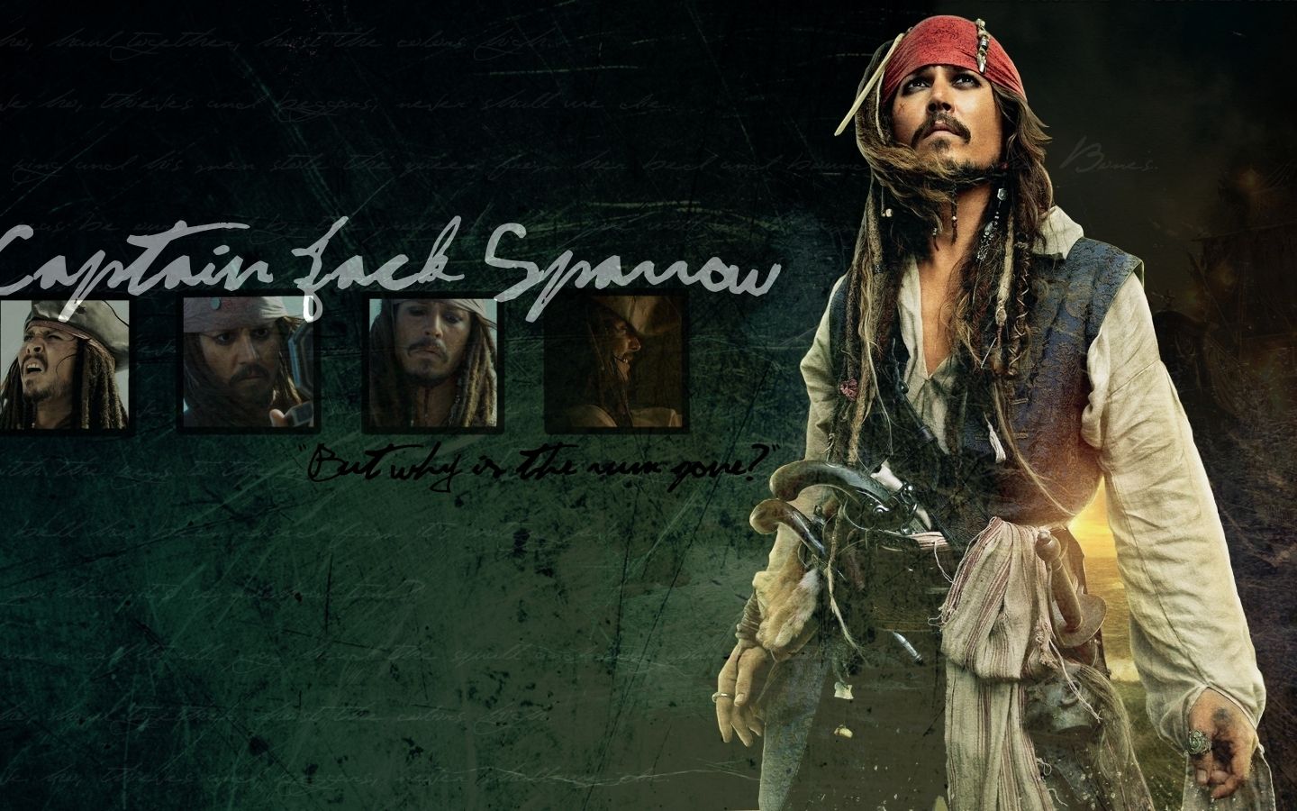 Free download captain jack sparrow by dallairius fan art wallpaper