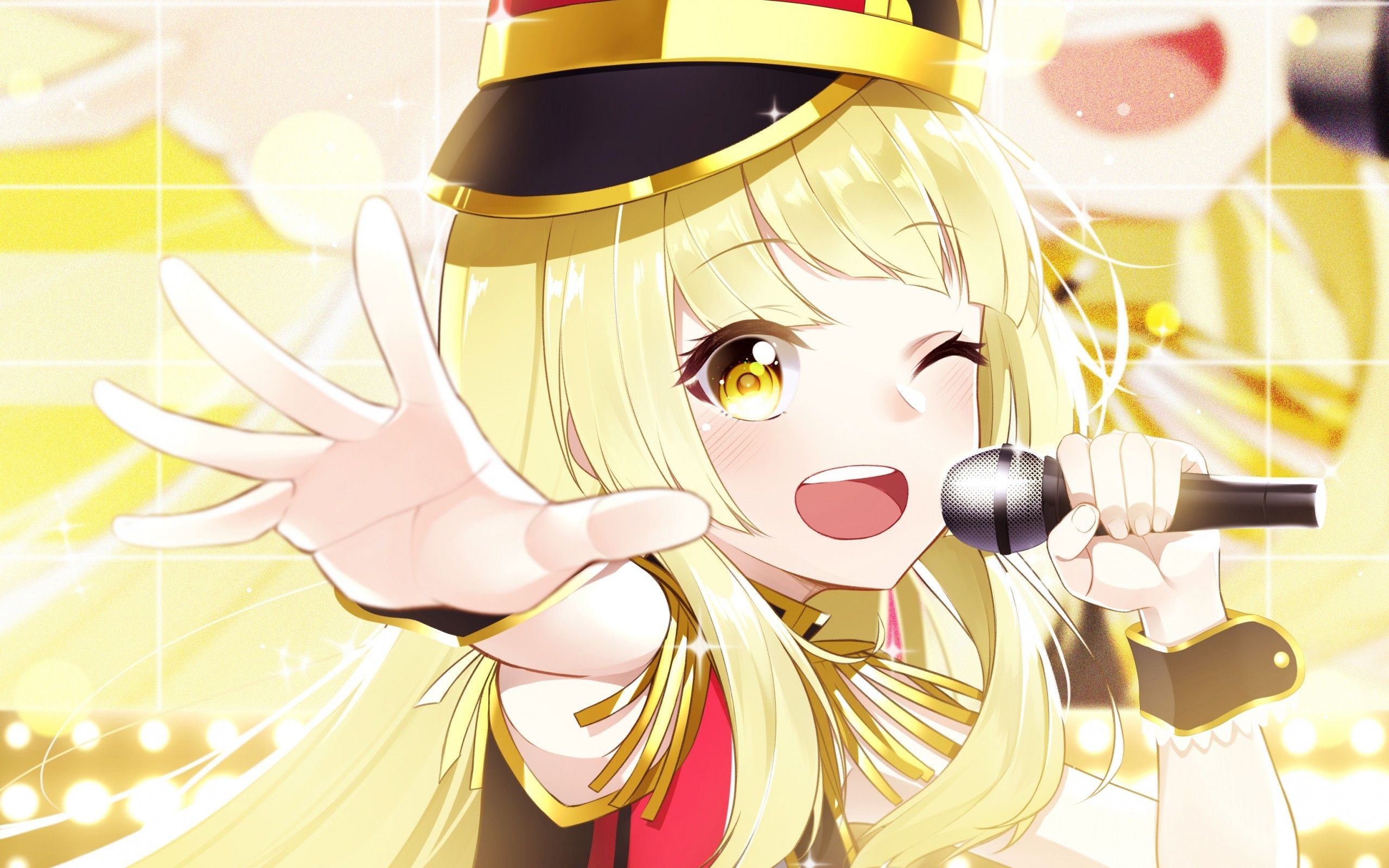 Download 2560x1600 Tsurumaki Kokoro, Singer, Bang Dream, Wink