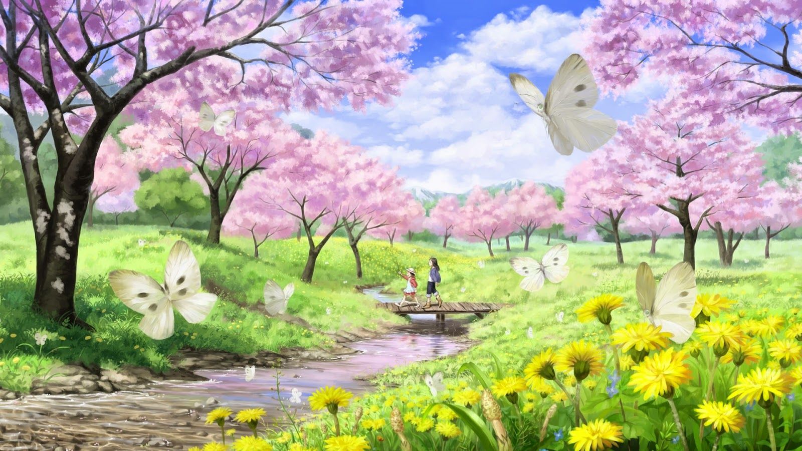 Best Spring Landscape HD Wallpaper