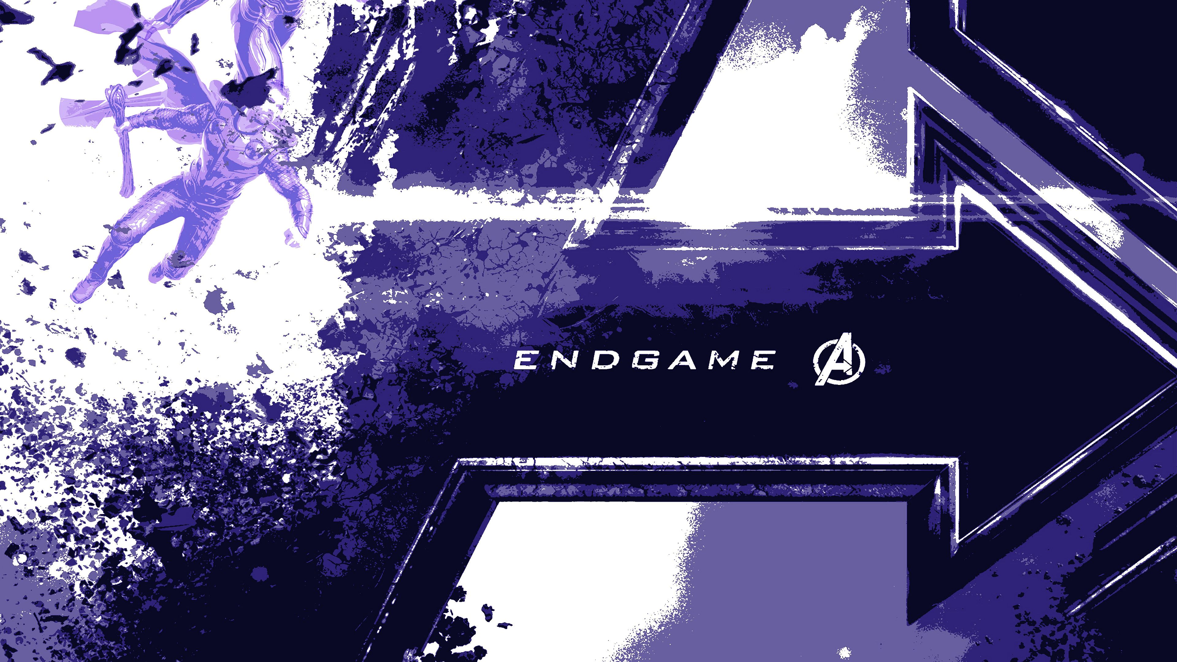 Avengers Endgame Logo Wallpaper