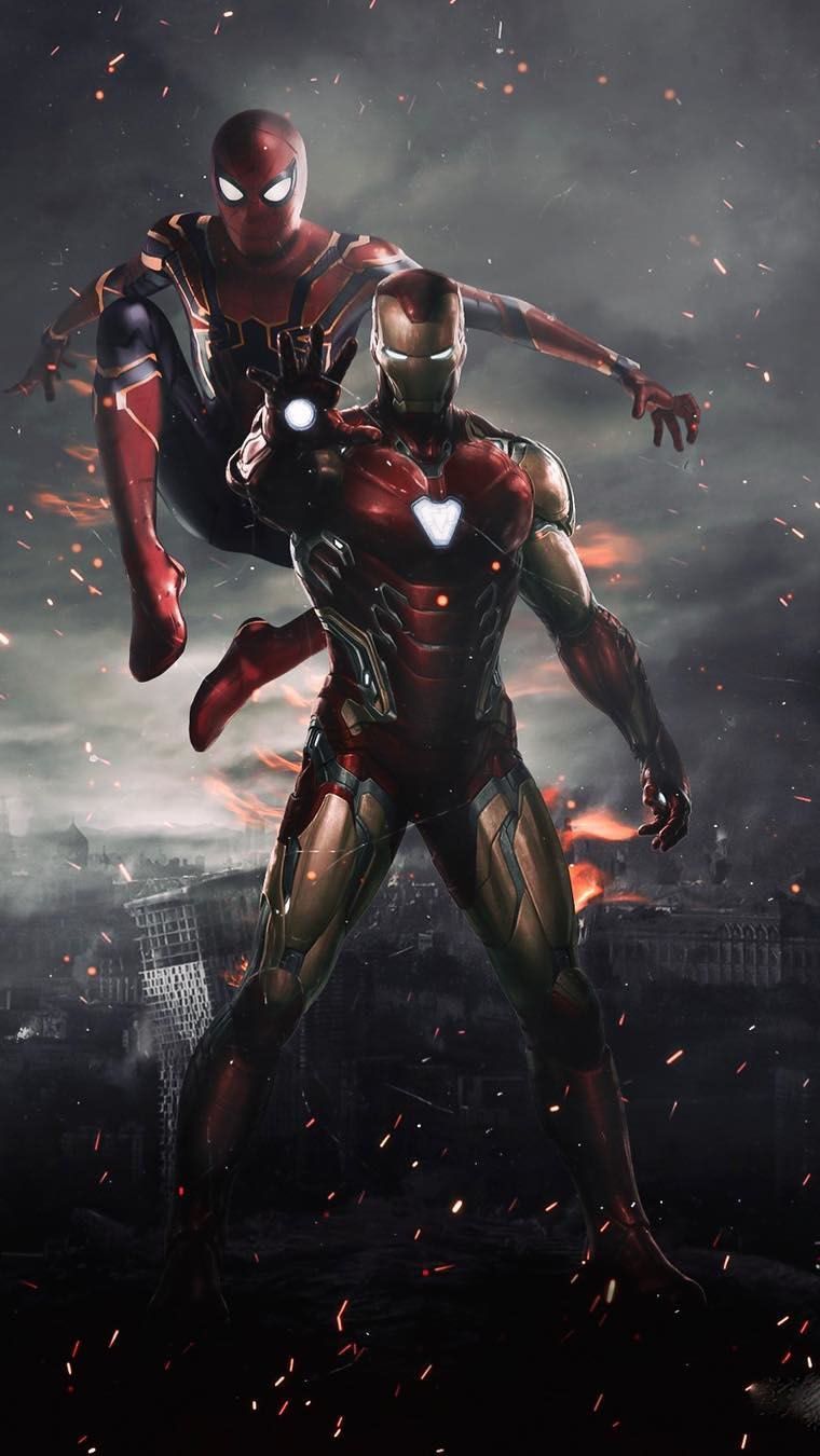 iPhone Full HD Iron Spider Endgame Wallpapers - Wallpaper Cave