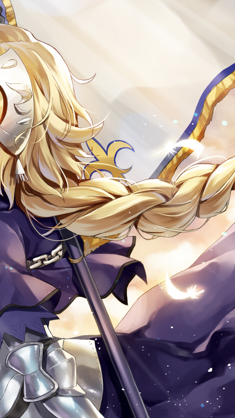 Jeanne D'arc, Blonde, Braid, Cape, Fate Grand Order D Arc