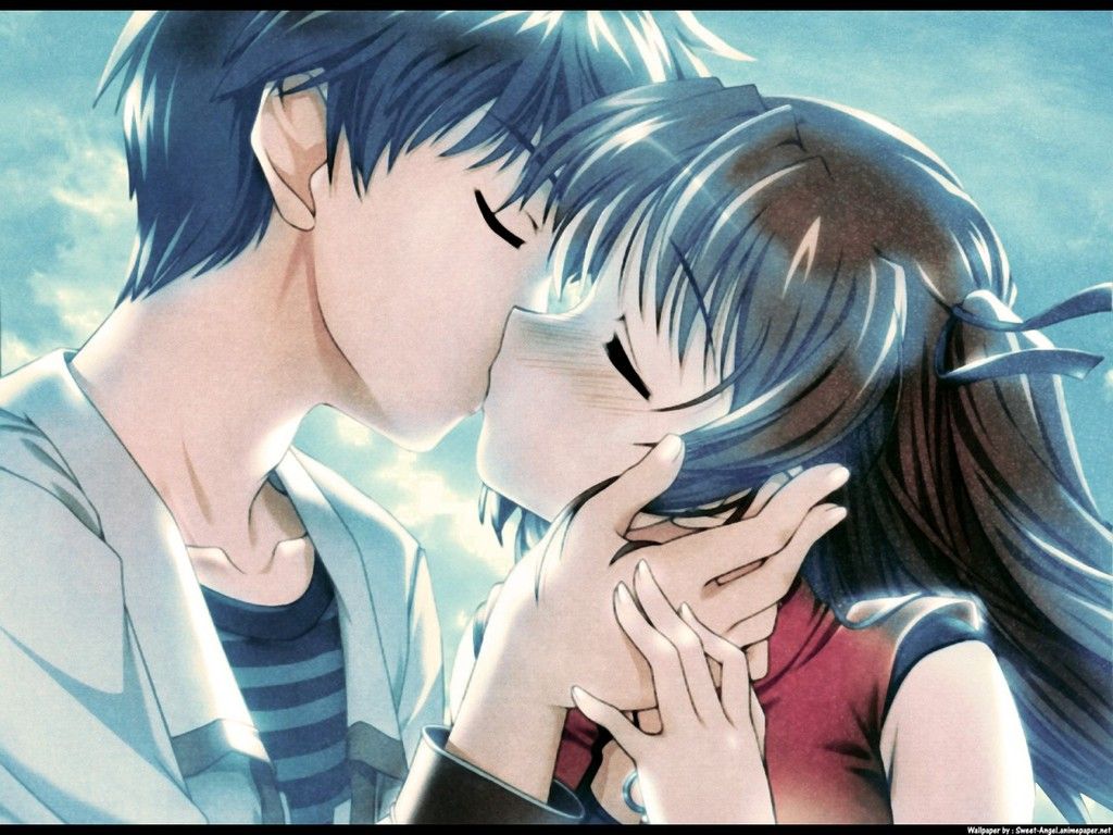 Free Wallpaper: Anime Kiss Wallpaper HD For Android