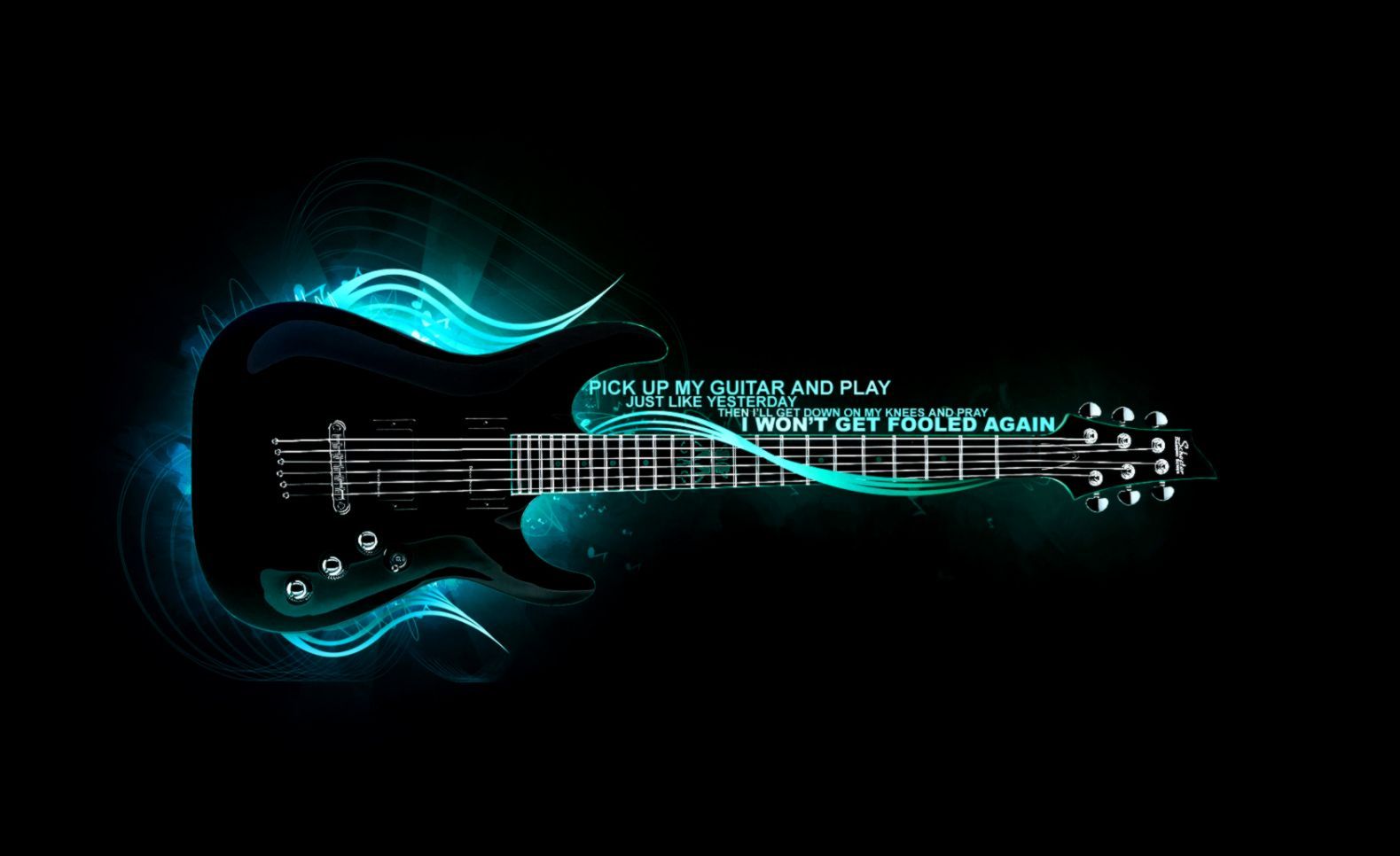 Cool Guitar Wallpaper