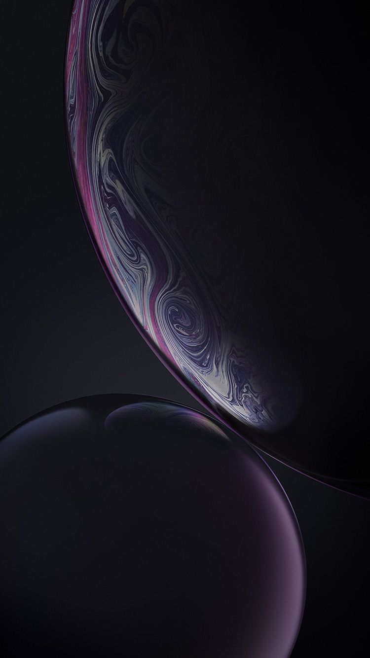 Apple Iphone Xs Dark Official Art Wallpaper