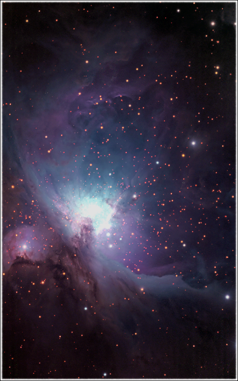 M 42 Messier 42 A.k.a. The Orion Nebula In Near InfraRed By Rolf