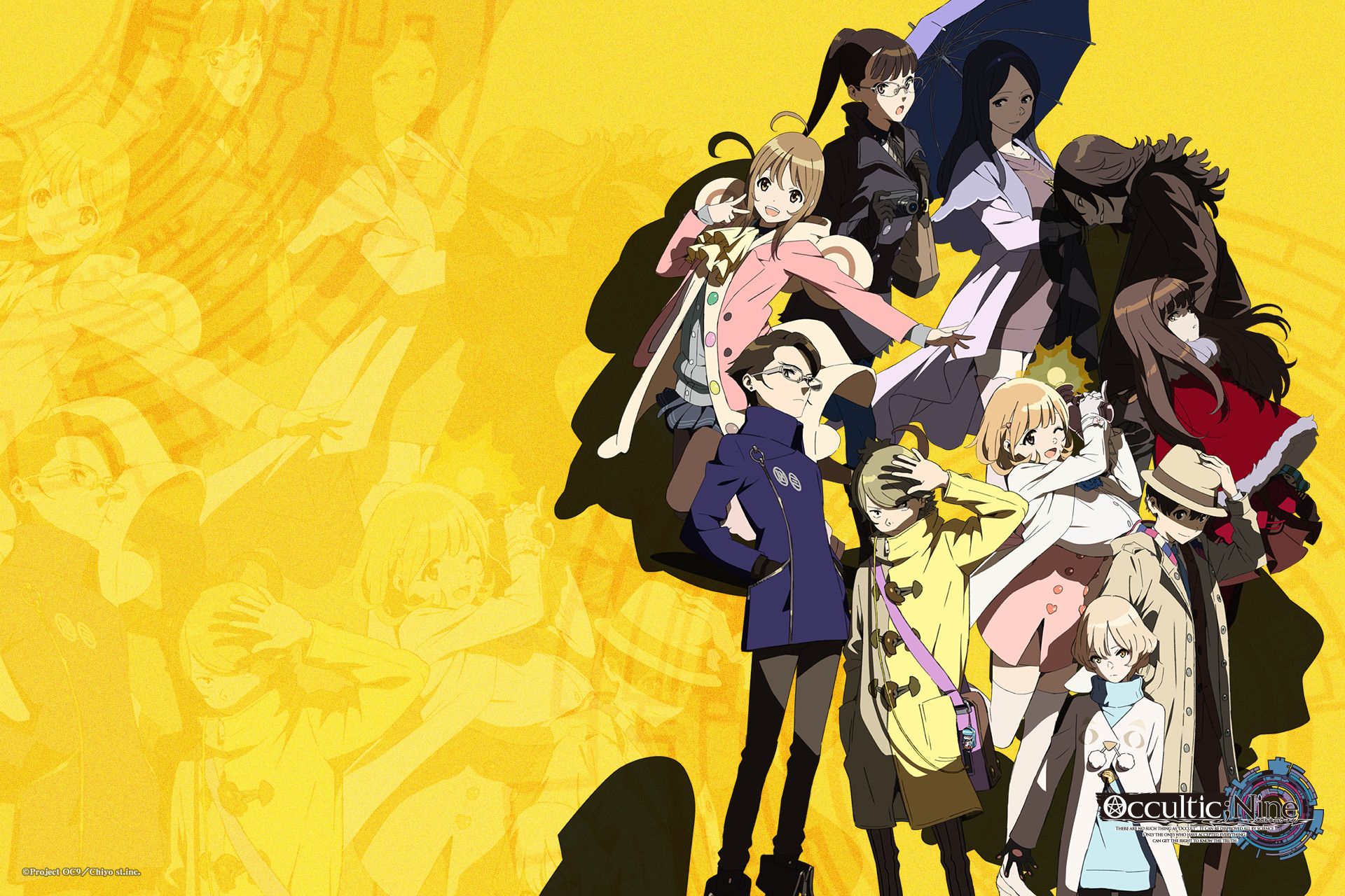 Occultic;Nine Character Wallpaper 1920x1080