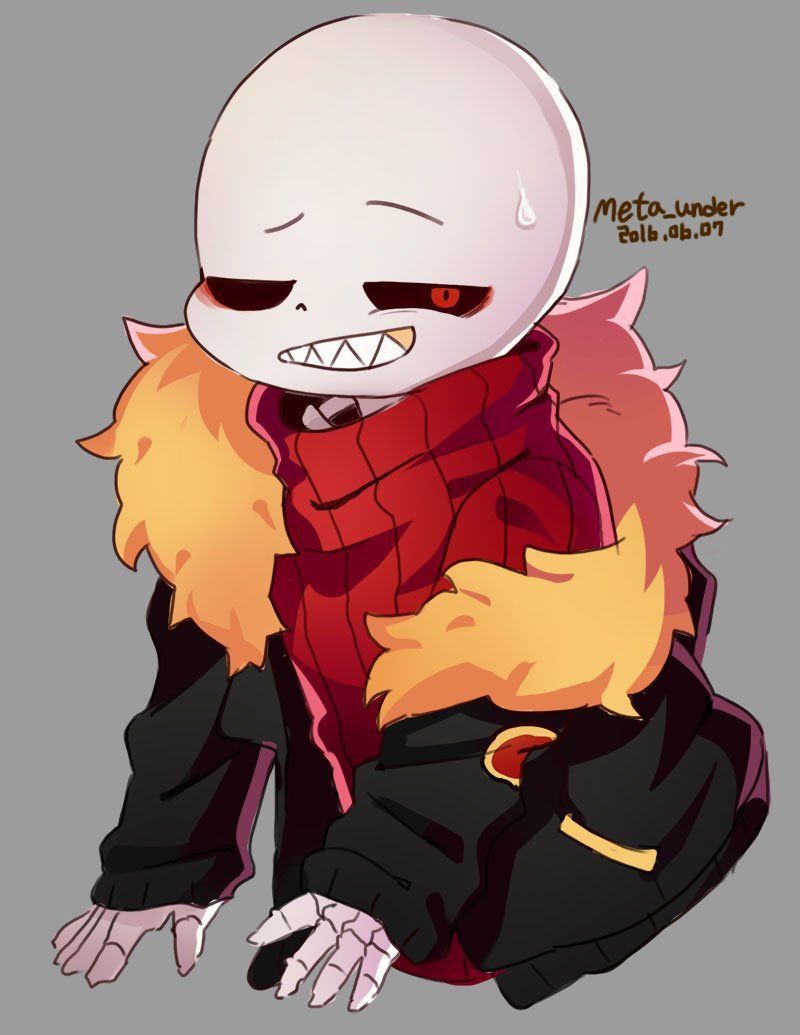 Underfell Sans. Underfell. Undertale cute, Undertale, Undertale