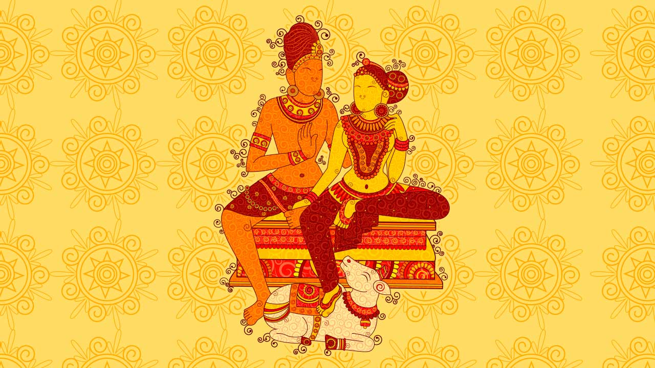 Shiva and Parvati's Strange Wedding