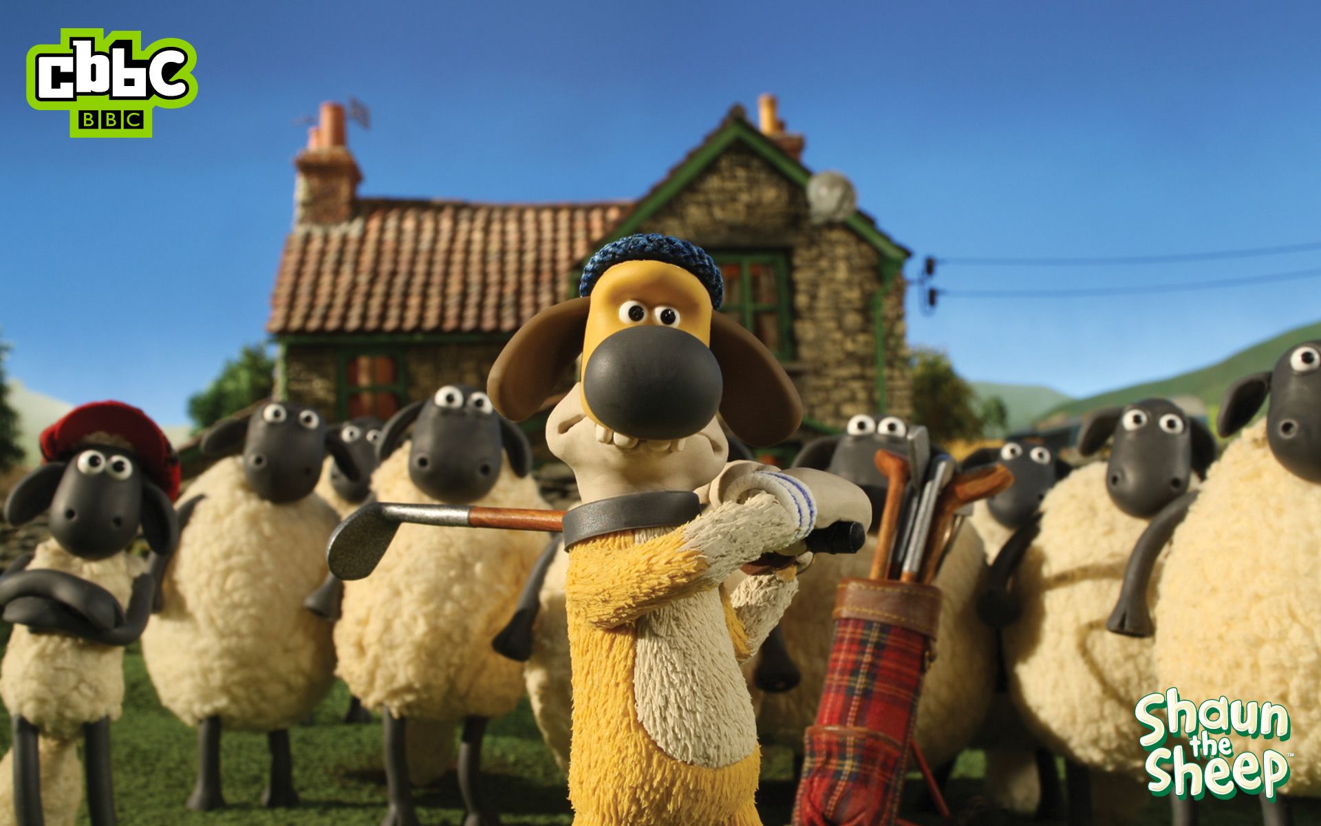 Shaun the Sheep Desktop Background
