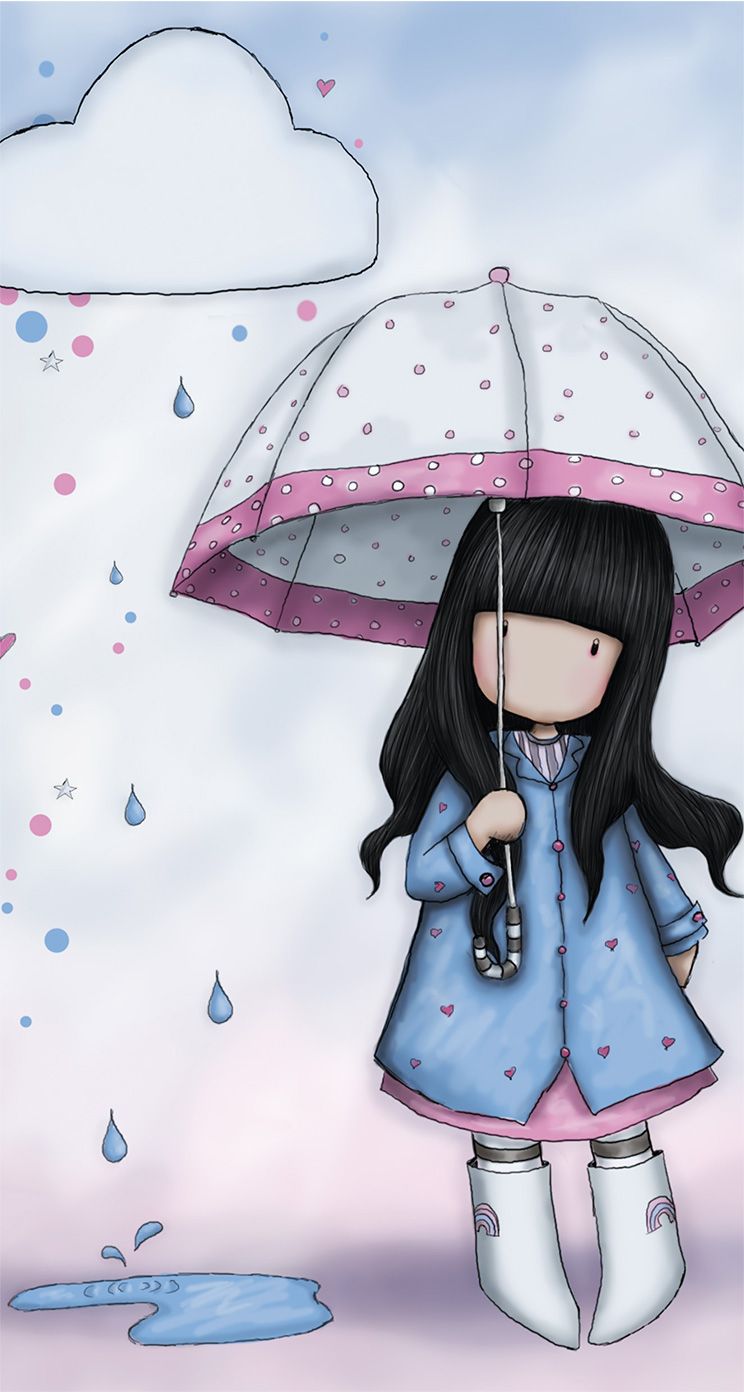 Download Wallpaper 744×1.392 Píxeles. Umbrella Art, Cute Art, Art